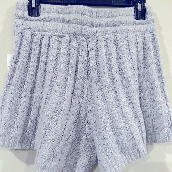 AND NOW THIS
Women's Cable-Knit Shorts in gray size medium, New - Picture 7 of 9